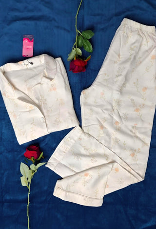 Perfect 7505 Soft Pure linen pajamas - Mina Femme
