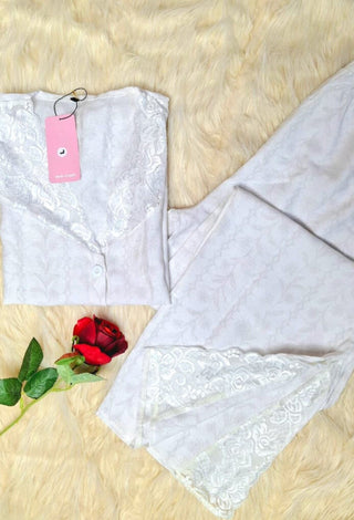 Perfect 7506 Soft Pure linen pajamas - Mina Femme