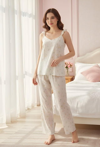 Perfect 7509 Soft Pure linen pajamas - Mina Femme