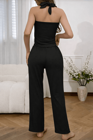 Pink Egyptian Cotton Pajama Set - Femme 4044 - Mina Femme