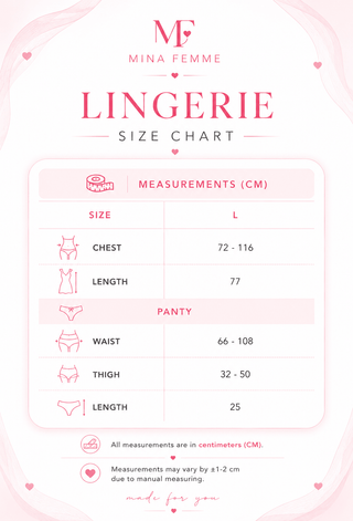 Pink Polka Dot Mesh Babydoll Lingerie with Fur Trim - EVE 7072 - Mina Femme
