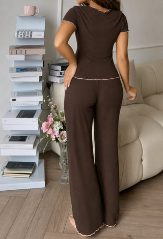 Pure Egyptian Cotton Pajama Set - Femme 3096 - Mina Femme