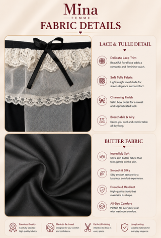 Midnight Charm Maid Teddy Bodysuit - Joly 2217