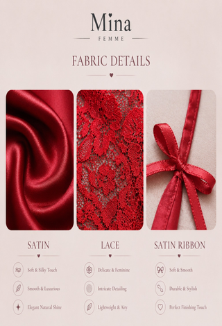 Ruby Satin Lace Trim Romper - W289