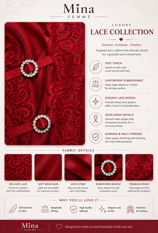 Scarlet Desire Sheer Lace Gown - R307