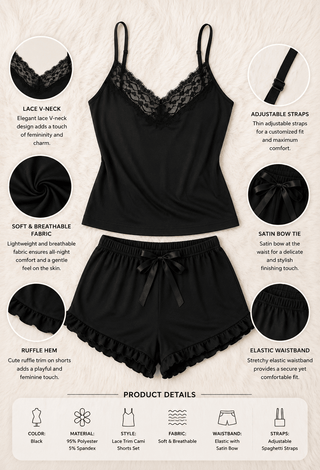 Royal Amethyst Lace Lounge Set - Femme 4052 - Mina Femme