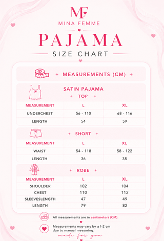 Ruby Satin Babydoll & Robe Set - W594 | Mina Femme - Mina Femme