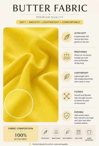 Ruched Summer Yellow Bodycon Mini Dress Butter Fabric - Joly 2169 | Mina Femme - Mina Femme