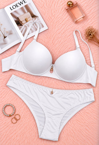 Silken Charm Padded Bra & Panty Set - Fsn 1662 - Mina Femme