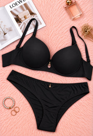 Silken Charm Padded Bra & Panty Set - Fsn 1662 - Mina Femme