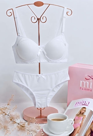 Silky Elegance Bra & Panty Set - Fsn 61428 - Mina Femme
