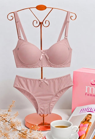 Silky Elegance Bra & Panty Set - Fsn 61428 - Mina Femme