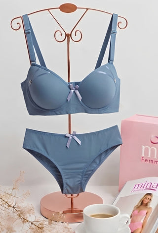 Silky Elegance Bra & Panty Set - Fsn 61428 - Mina Femme