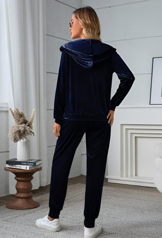 Snow 3803 Women's velvet suit - Mina Femme