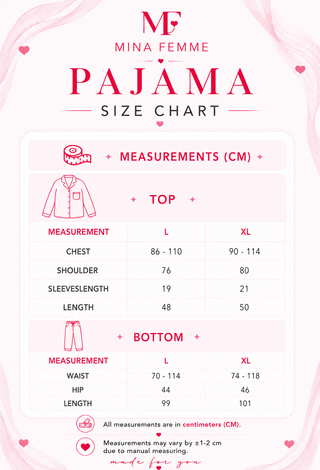 Soft Casual Egyptian Cotton Pajama Set - Femme 4073 - Mina Femme