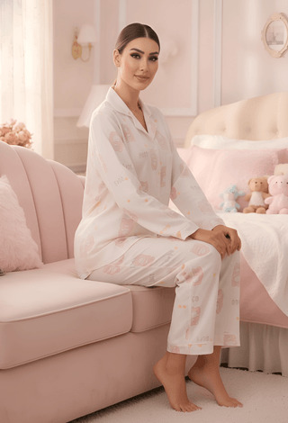 Soft Pure Linen Pajamas | Mina Femme - Perfect 7503 - Mina Femme