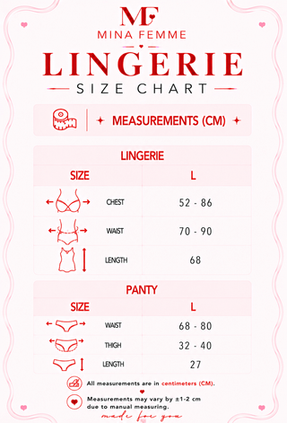 Soft Sheer Elegant Tulle Lingerie - R330 - Mina Femme