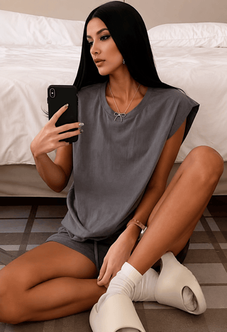 Sunday Soft Egyptian Cotton Pajama Set - Femme 4093 - Mina Femme