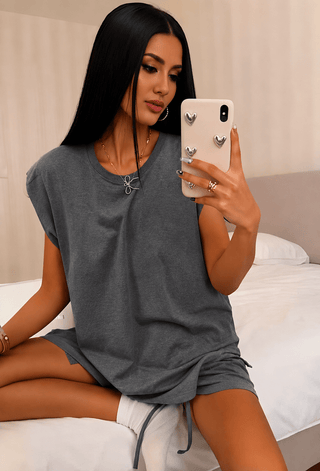 Sunday Soft Egyptian Cotton Pajama Set - Femme 4093 - Mina Femme