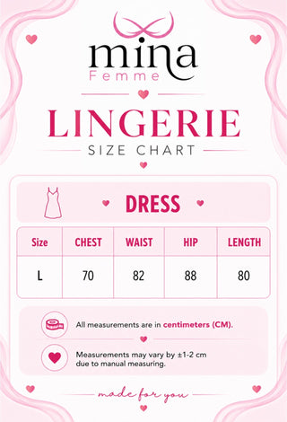 Sweet Hearts Butter Mini Dress - JOLY 2182 - Mina Femme
