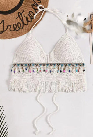 Tricot Short Top2 - Mina Femme