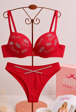 Wild Kiss Women’s Lightly Padded Molded Cup Bra - Fsn 2076 - Mina Femme