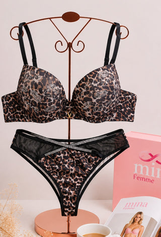 Wild Kiss Women’s Lightly Padded Molded Cup Bra - Fsn 2076 - Mina Femme