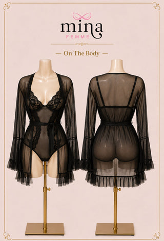 Women’s Lace Jumpsuit set Luxury Quality - R462 | Mina Femme - Mina Femme