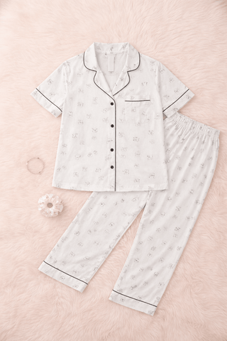 Women’s Satin Pajama - W639 | Mina Femme - Mina Femme