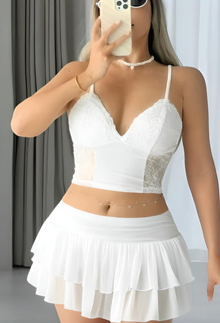 Women’s sexy Tulle with lycra set - R460 | Mina Femme - Mina Femme